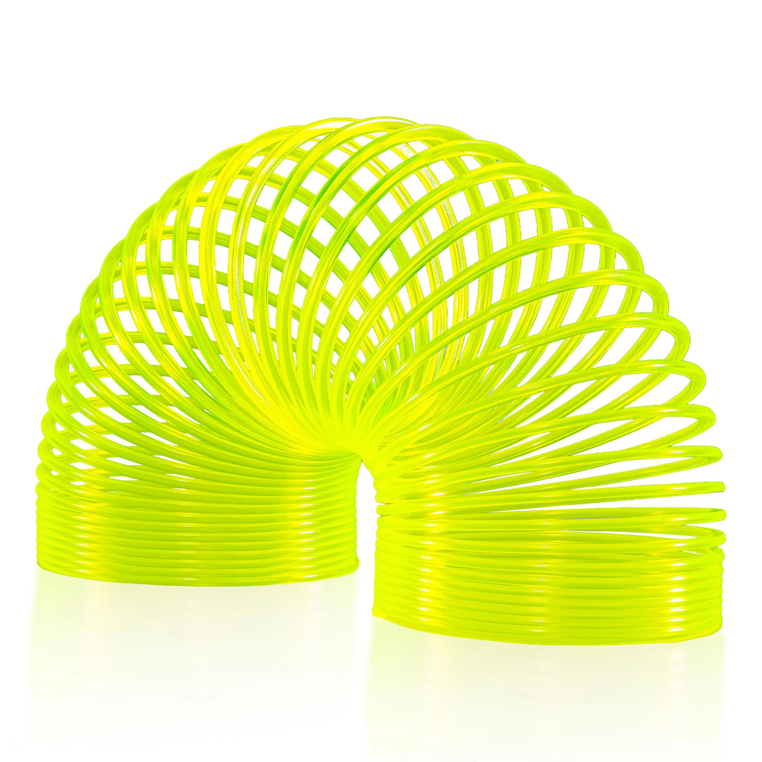 Radioactive Yellow Original HyperSpring shown on white background. 